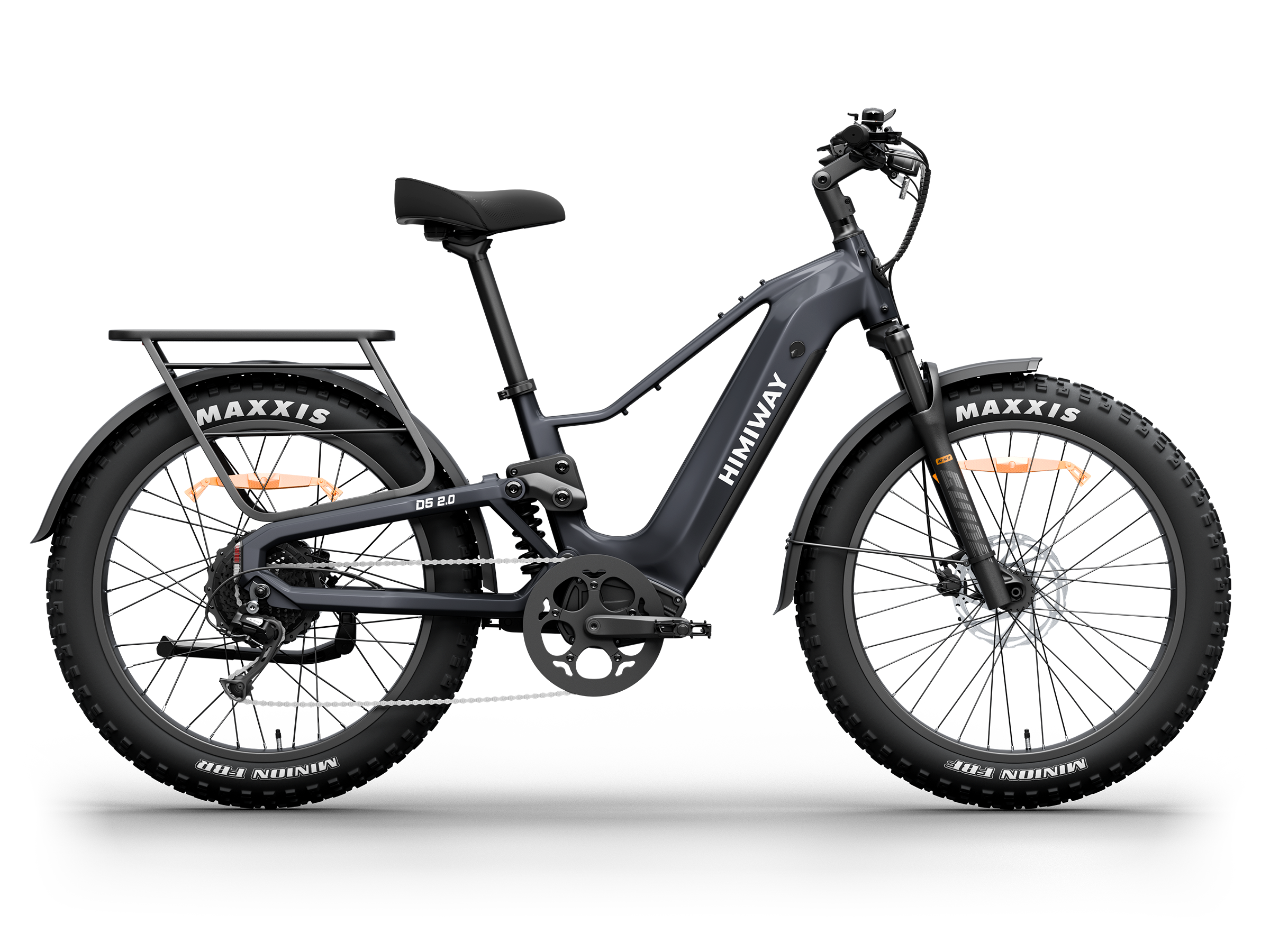 Himiway 7th Anniversary Giveaway 2026, D5 2.0 eBike for Sale Step-over / 26 inch / 5'1