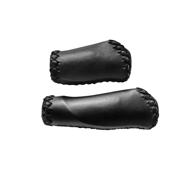 Leather bike handlebar grips sales