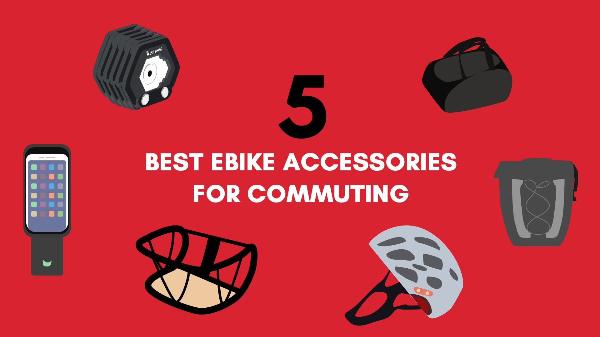 5 best ebike accessories for commuting