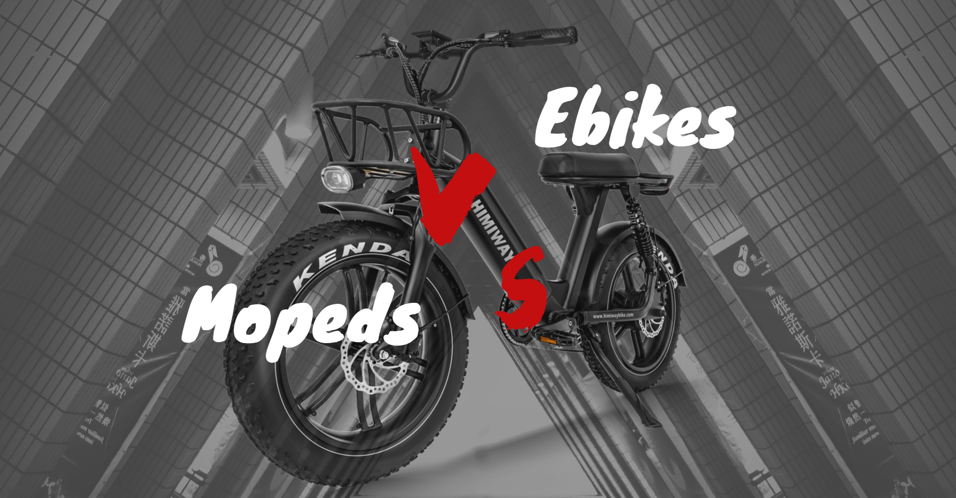 Moped and electric bikes comparison