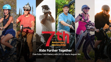 Himiway 7th Anniversary: How We've Helped Riders Go Further
