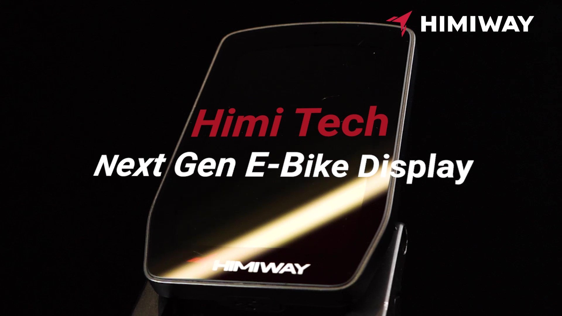 Next generation display on Himiway ebike