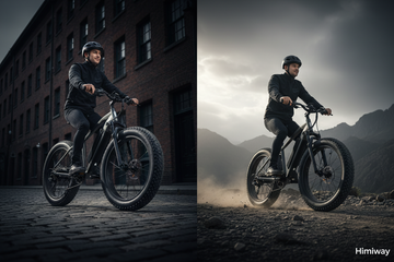 Are Fat Tire eBikes More Comfortable Than Thin Tire Hybrid Models?