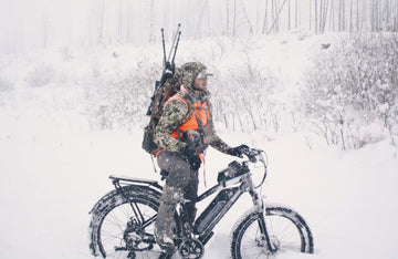 Riding Ebikes in winter