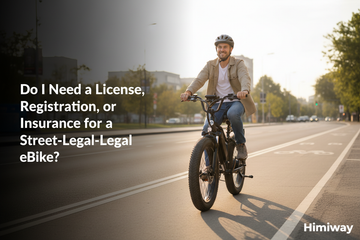 Do I Need a License, Registration, or Insurance for a Street-Legal eBike?