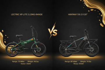 Lectric Xp Lite2 Long-Range eBike Electric Commuter Bike Vs Himiway D5 2.0 20"