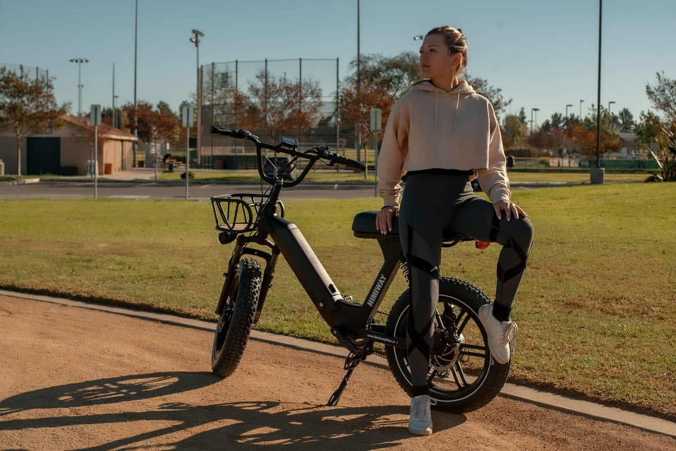 protect knees while riding Himiway ebike