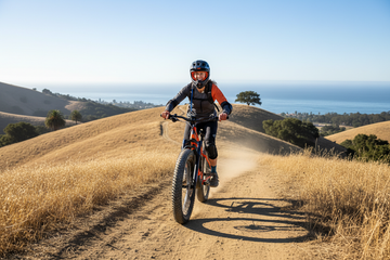 Riding an eBike in California