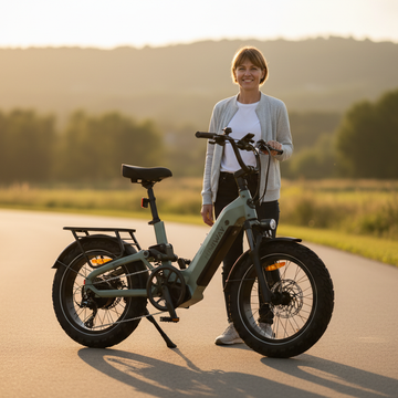 Himiway D5 2.0 20-inch electric bike for a 5 foot woman