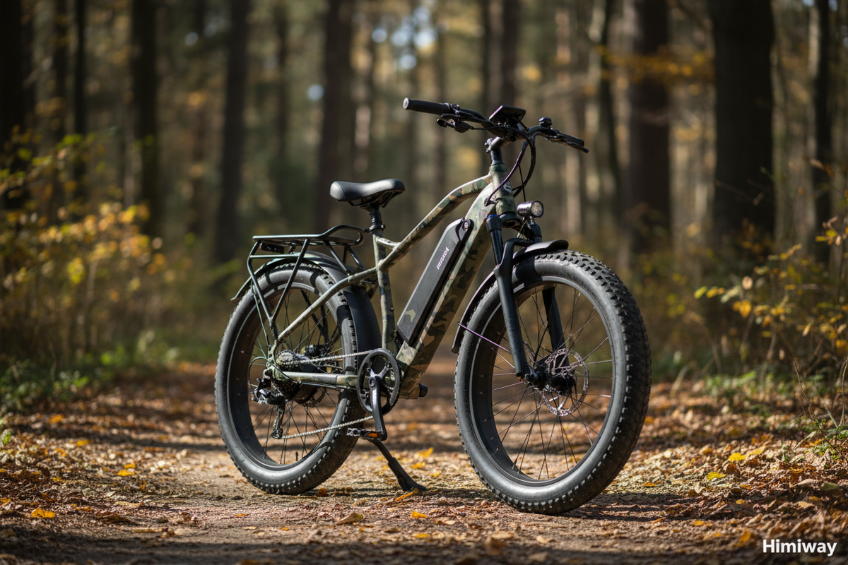 Himiway D5 2.0 Camo hunting e-bike hero image