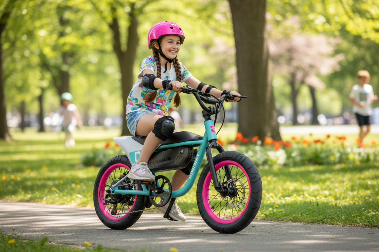 Mini Electric Bike for Kids 10-12