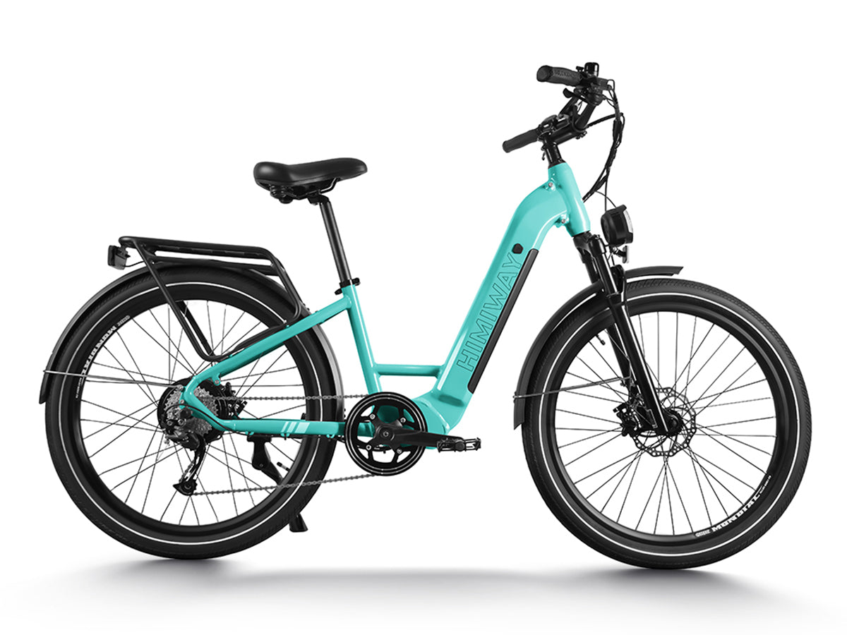 Best Commuter Ebike Beat The Traffic Fasten Daily CommuteHimiway Ebike Ocean Blue