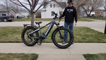 This Is A First In This Household // Himiway Zebra E-Bike