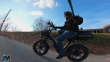 Himiway Escape Ebike Review~My first Fat Tire Moped Style Electric Bike!