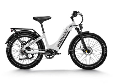 electric bike with gears Himiway D5 Zebra eBike