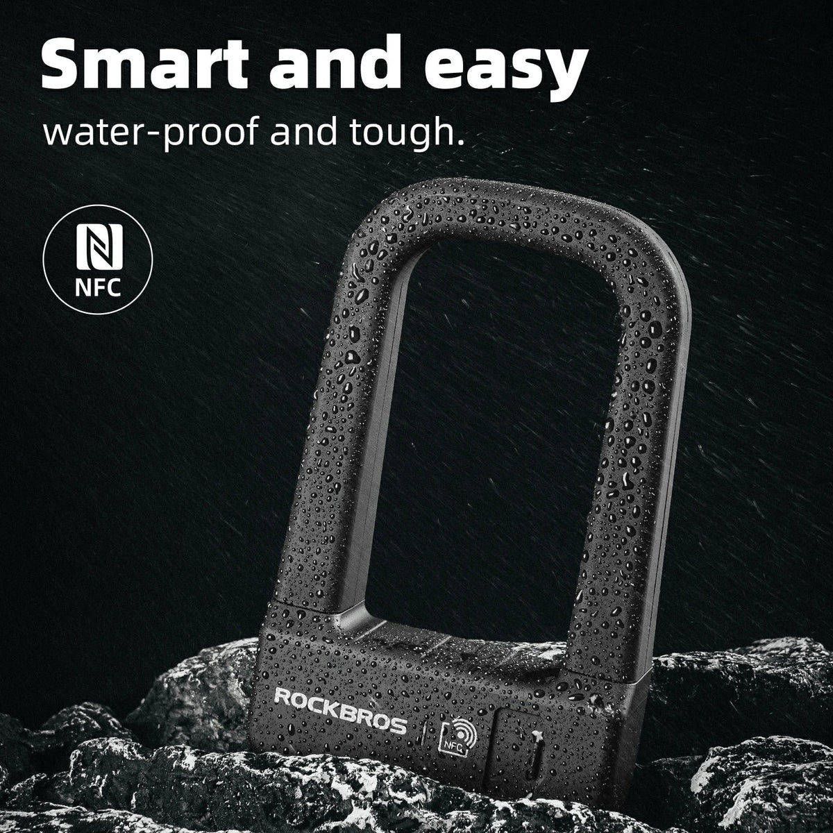 ROCKBROS NFC Smart Bike U Lock