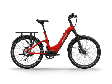 cruiser e bike damen Himiway D3 Cruiser Electric Fat Tire Bike – 750W Motor