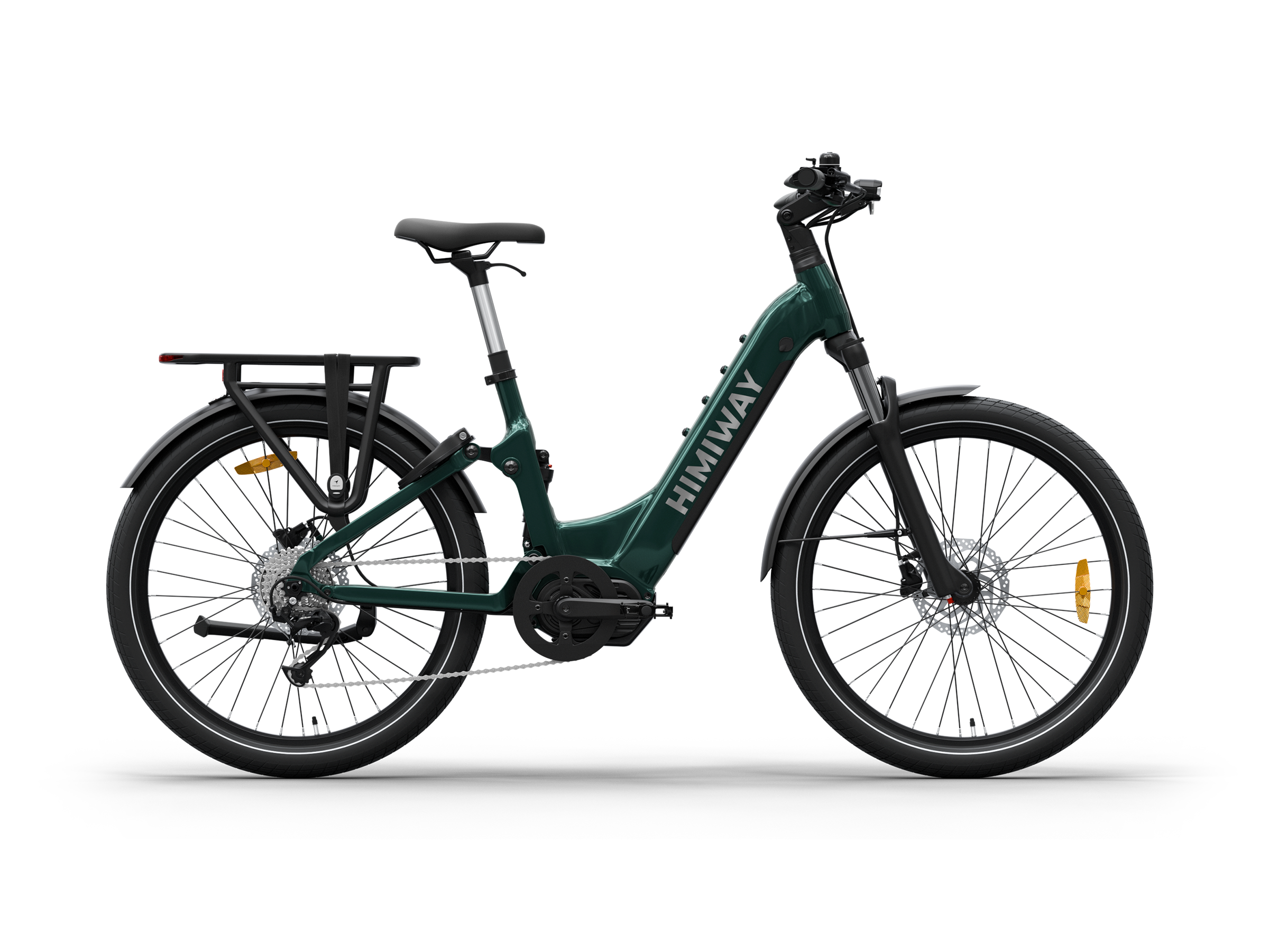 e urban bike Himiway A7 Pro Commuter E-Bike Emerald green