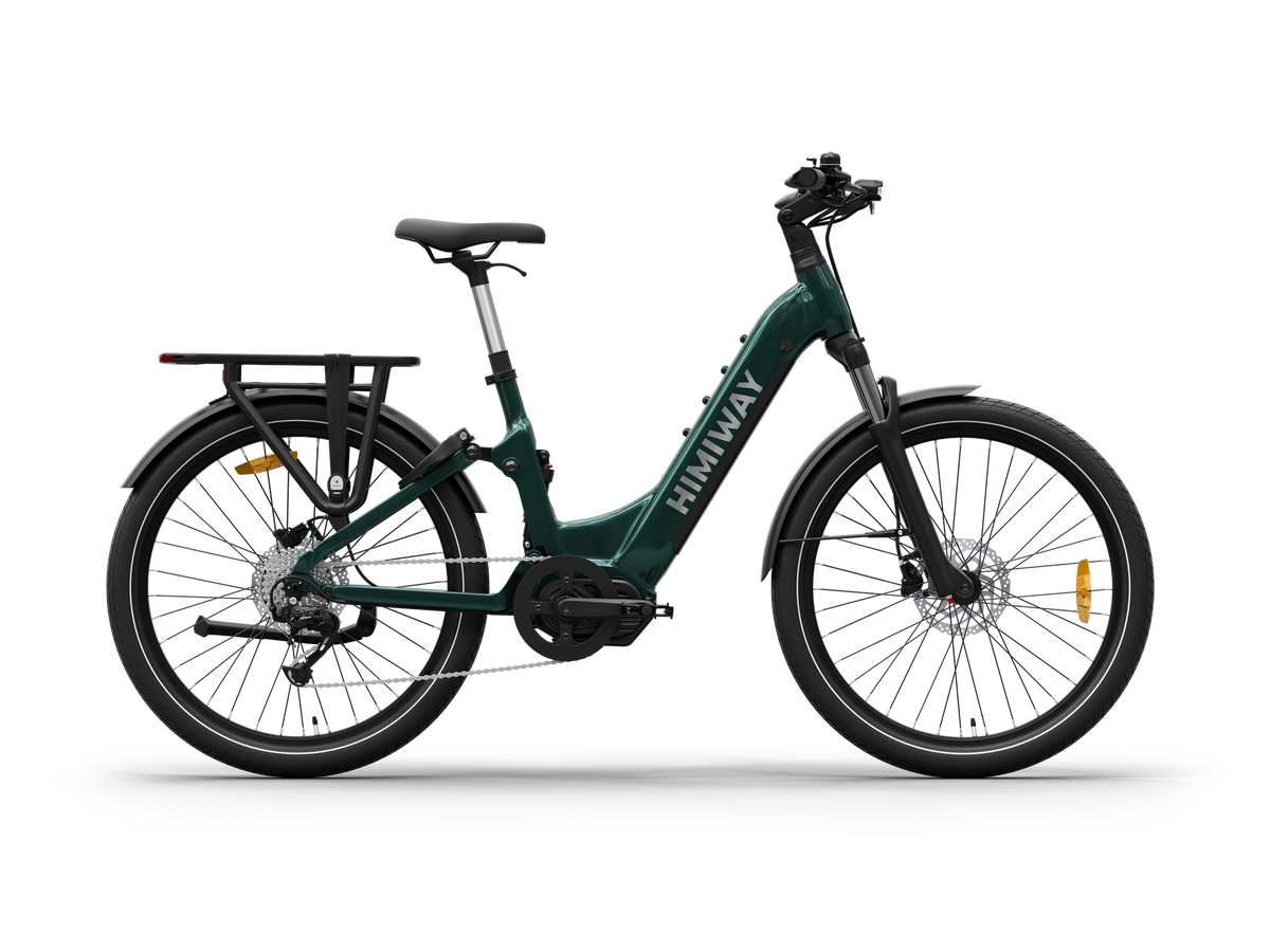 Himiway A7 Pro dark green electric bike