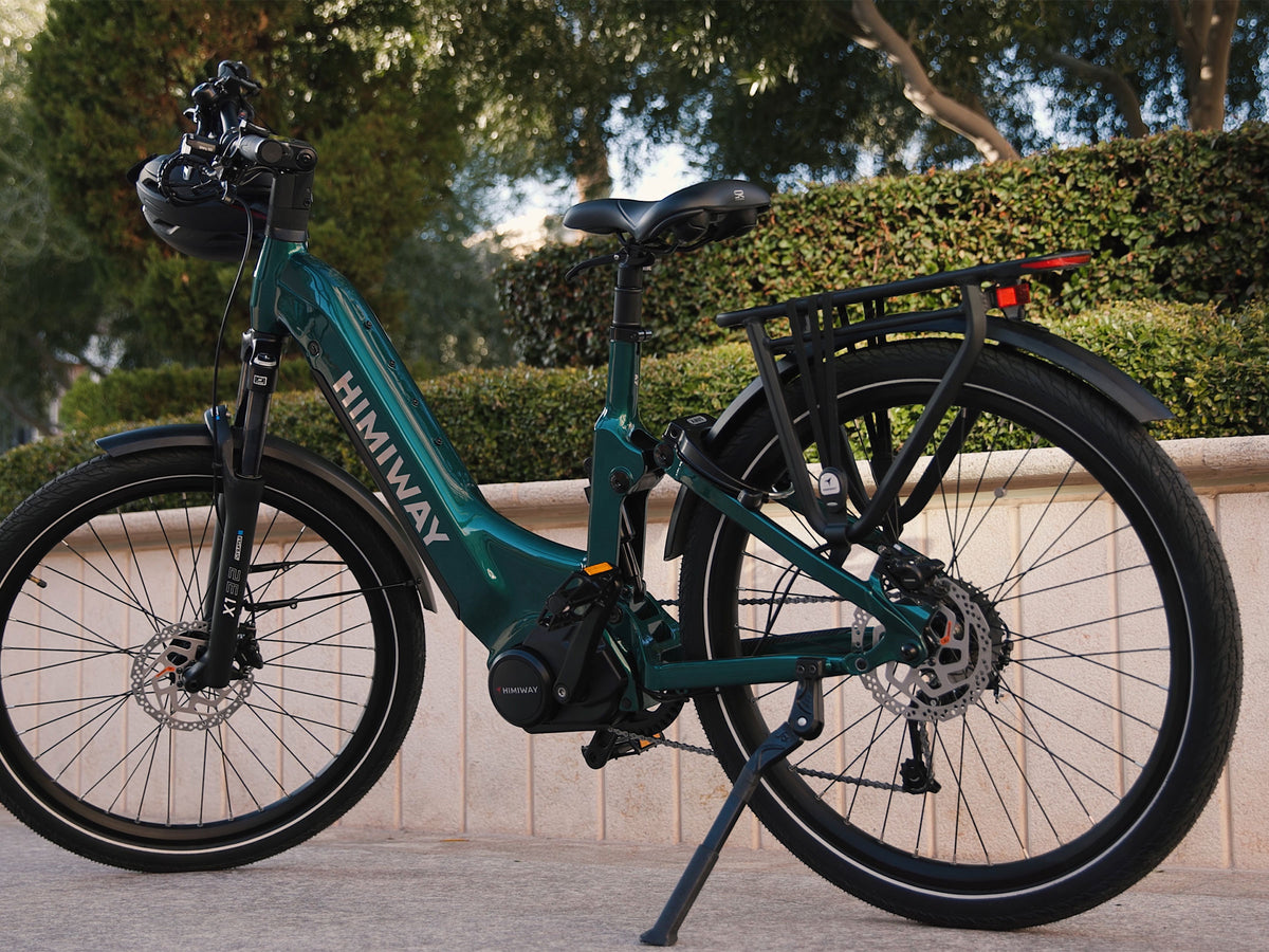 Himiway A7 Pro rear rack and suspension