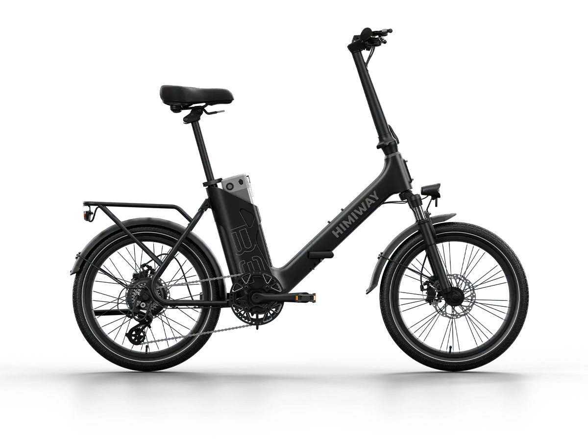 Himiway B3 Foldable Electric Commuter Bike Matt Black