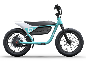 Himiway C1 Kids Electric Bike Bluish Gray