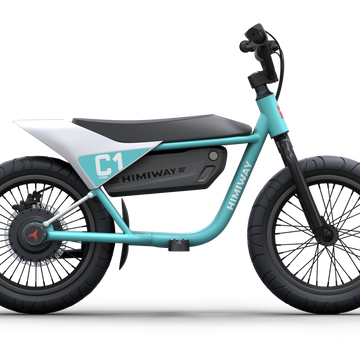 Himiway C1 Kids Electric Bike Bluish Gray