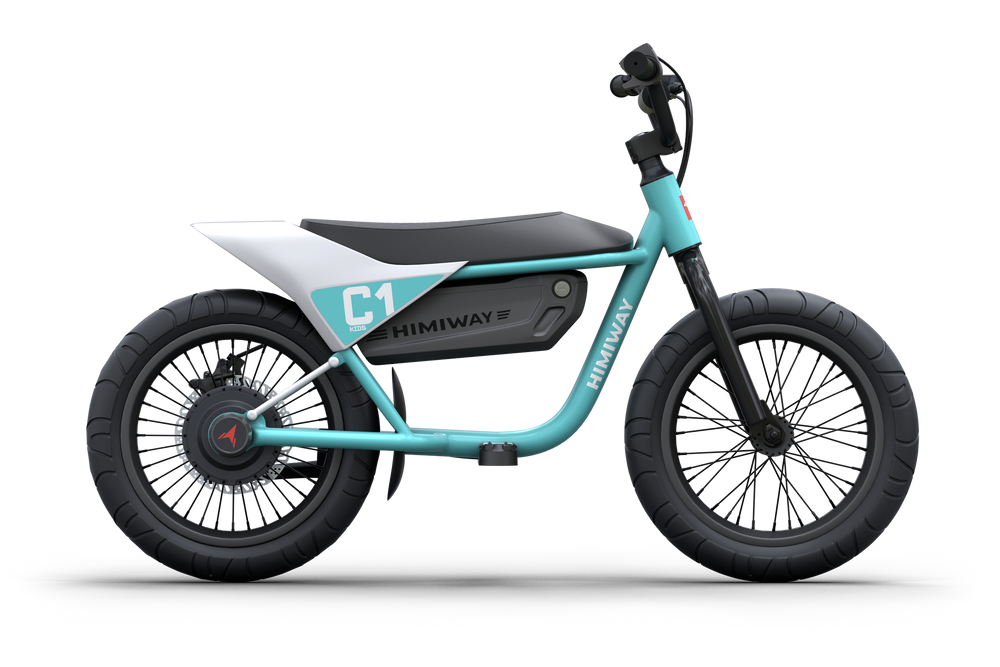 Himiway C1 cyan kids electric bike