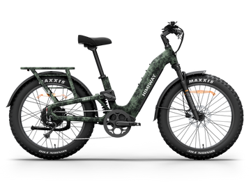 Himiway D5 2.0 Camo Electric Hunting Bike – Front View 