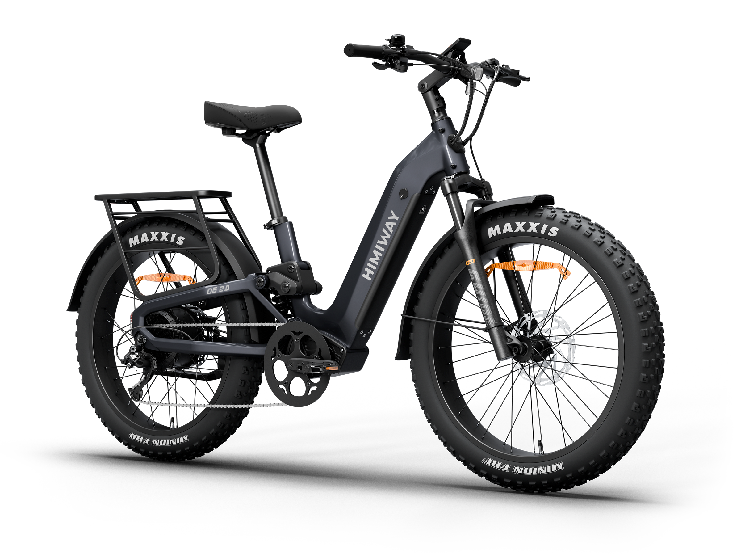 Himiway D5 2.0 ST eBike Space Grey – Right 45 Degree View