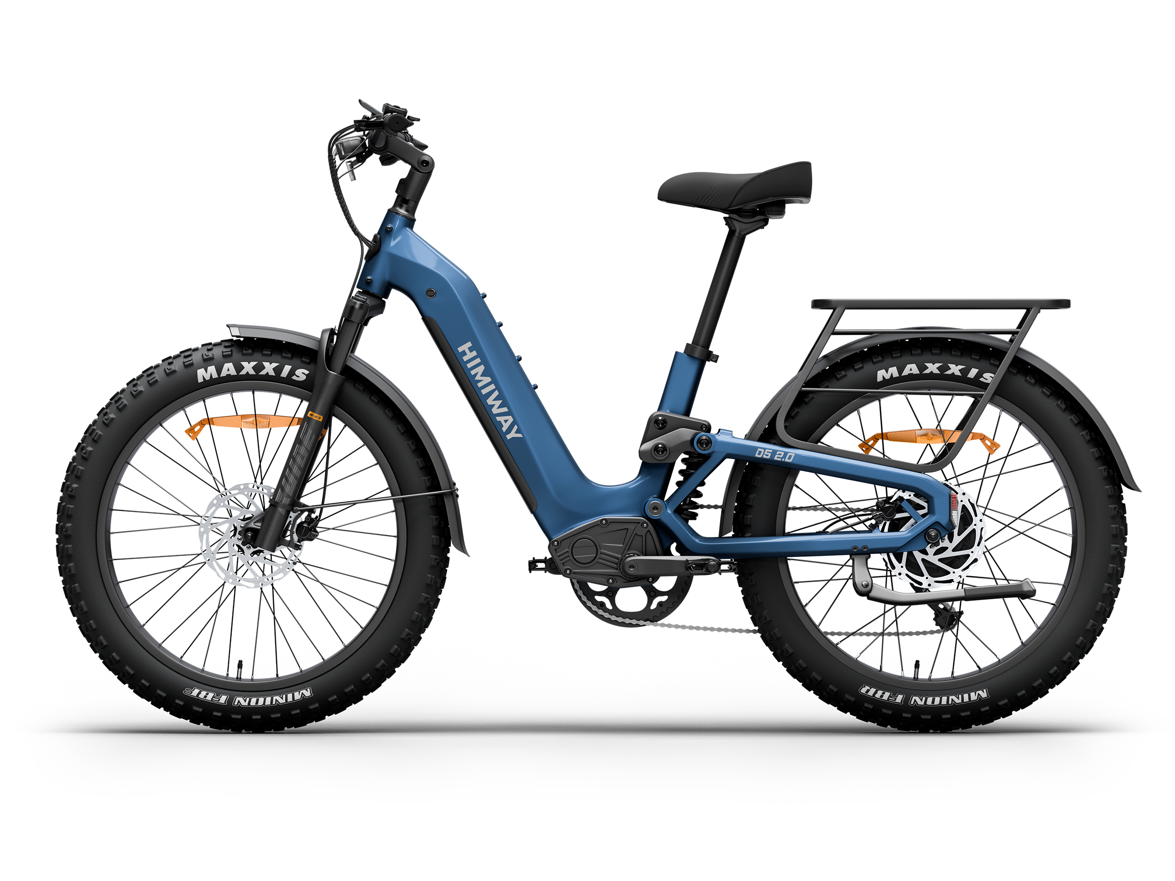 Himiway D5 2.0 ST eBike Midnight Blue– Front View