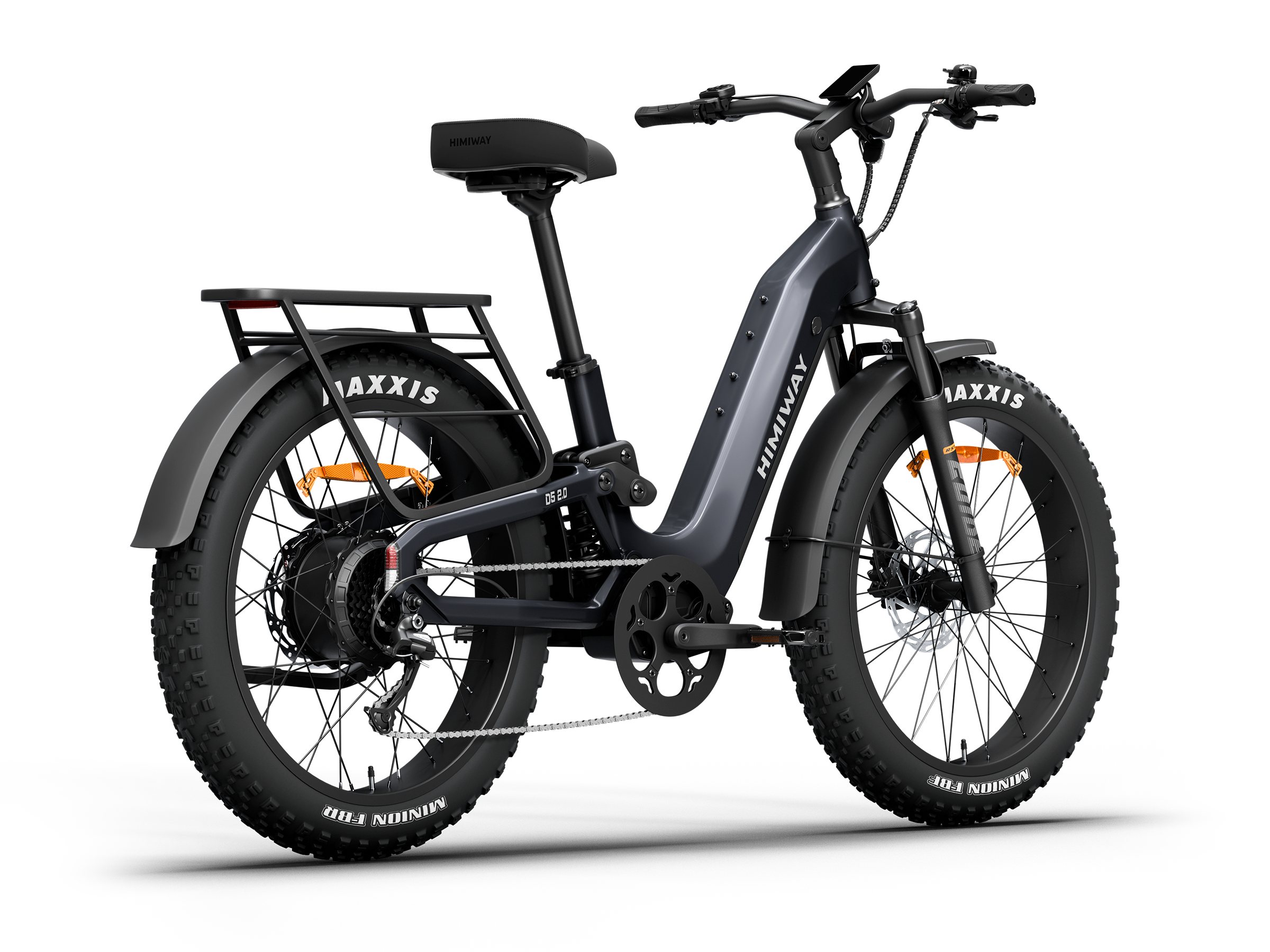 Himiway D5 2.0 ST eBike Space Grey– Rear View