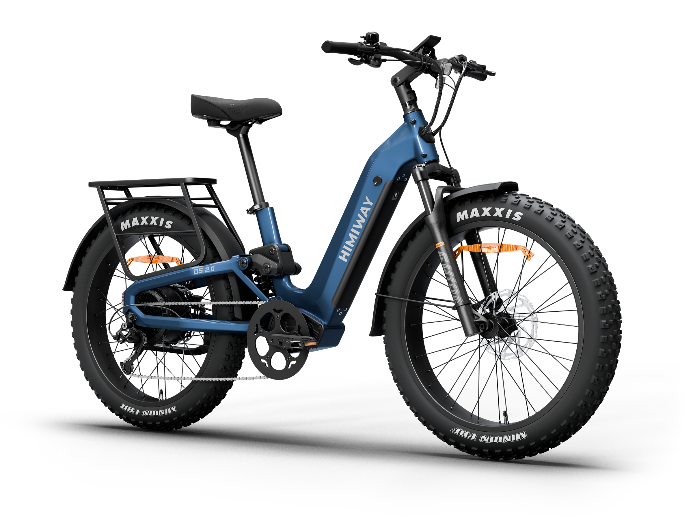 Himiway D5 2.0 ST eBike Midnight Blue – Right 45 Degree View