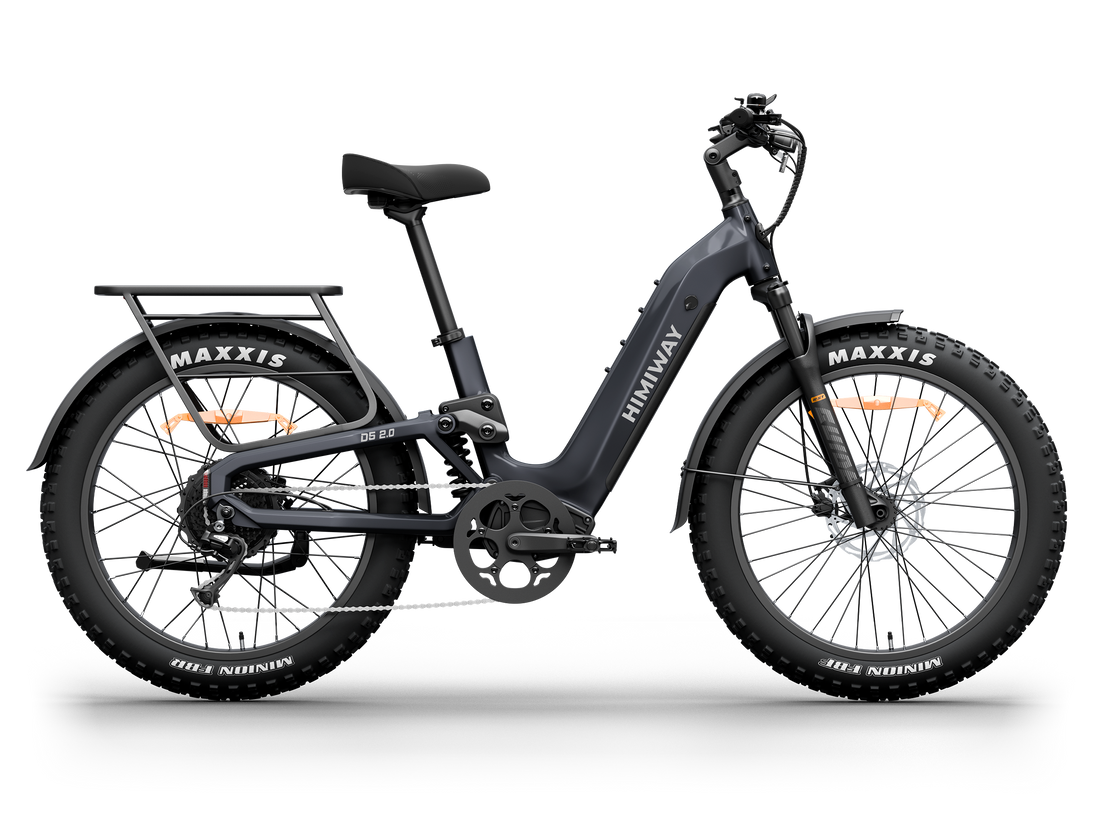 Himiway D5 2.0 ST eBike Space Grey – Front View  