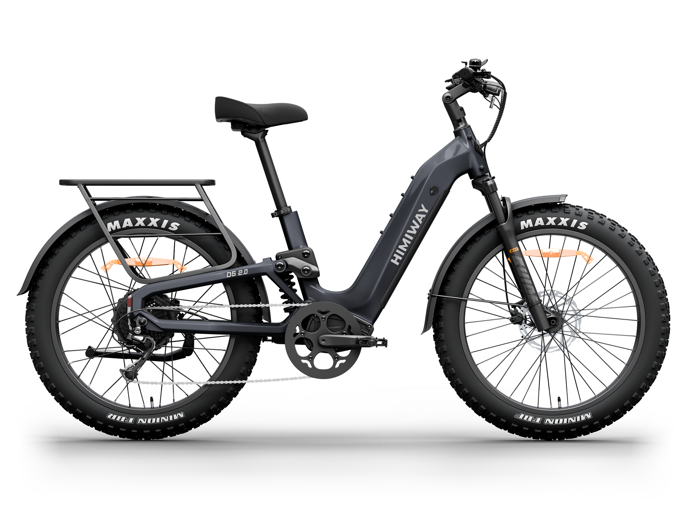 Himiway D5 2.0 ST eBike Space Grey – Front View  