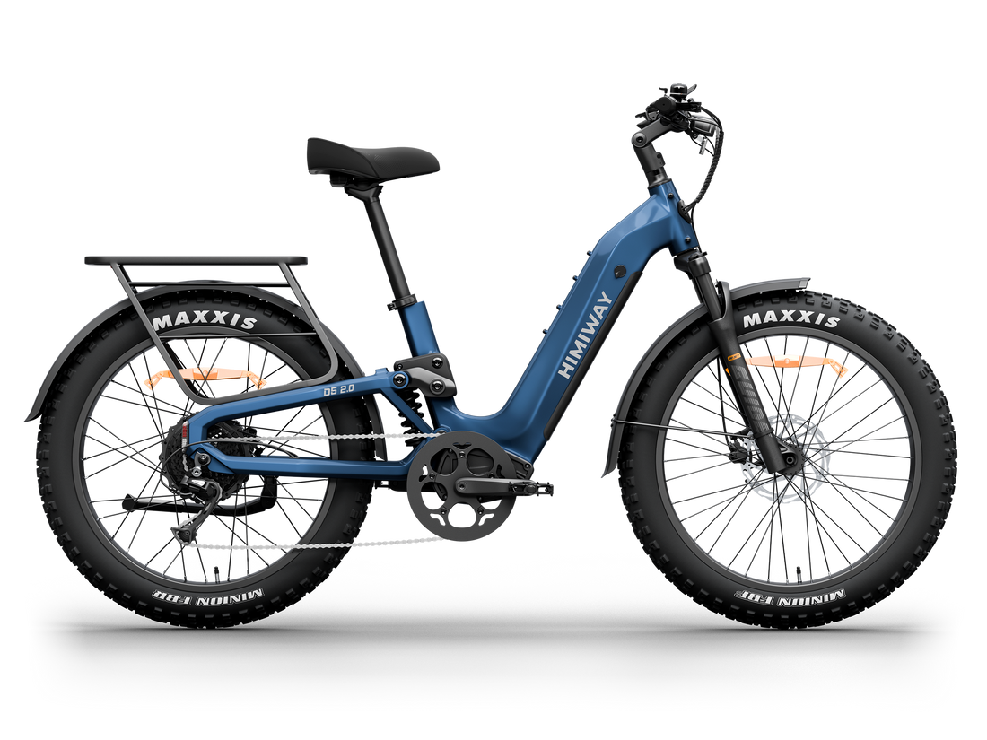 Himiway D5 2.0 ST eBike Space Grey – Front View  