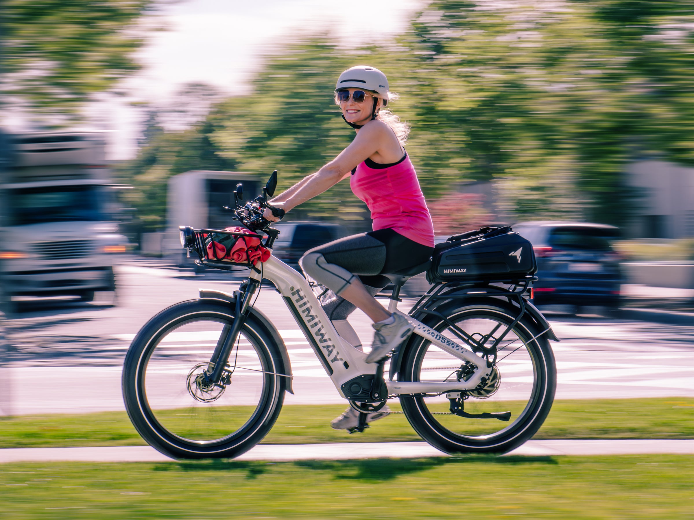 Himiway D5 Zebra eBike 750W All-Terrain 80-Mile Range