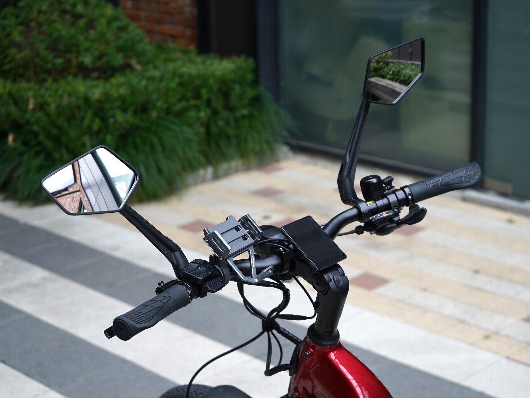 giant bicycle mirrors 2pcs Bike Mirror Handlebar Mount 360 Adjustable, Wide Rear View Mirror for Handlebars with Scratch Resistant Glass,Large Wide Angl Bike Rear View Mirror for Motorcycle,Bike Accessory : Sports The Acrylic impact resistant plastic body holds the mirror in place Rear View Mirror Take A