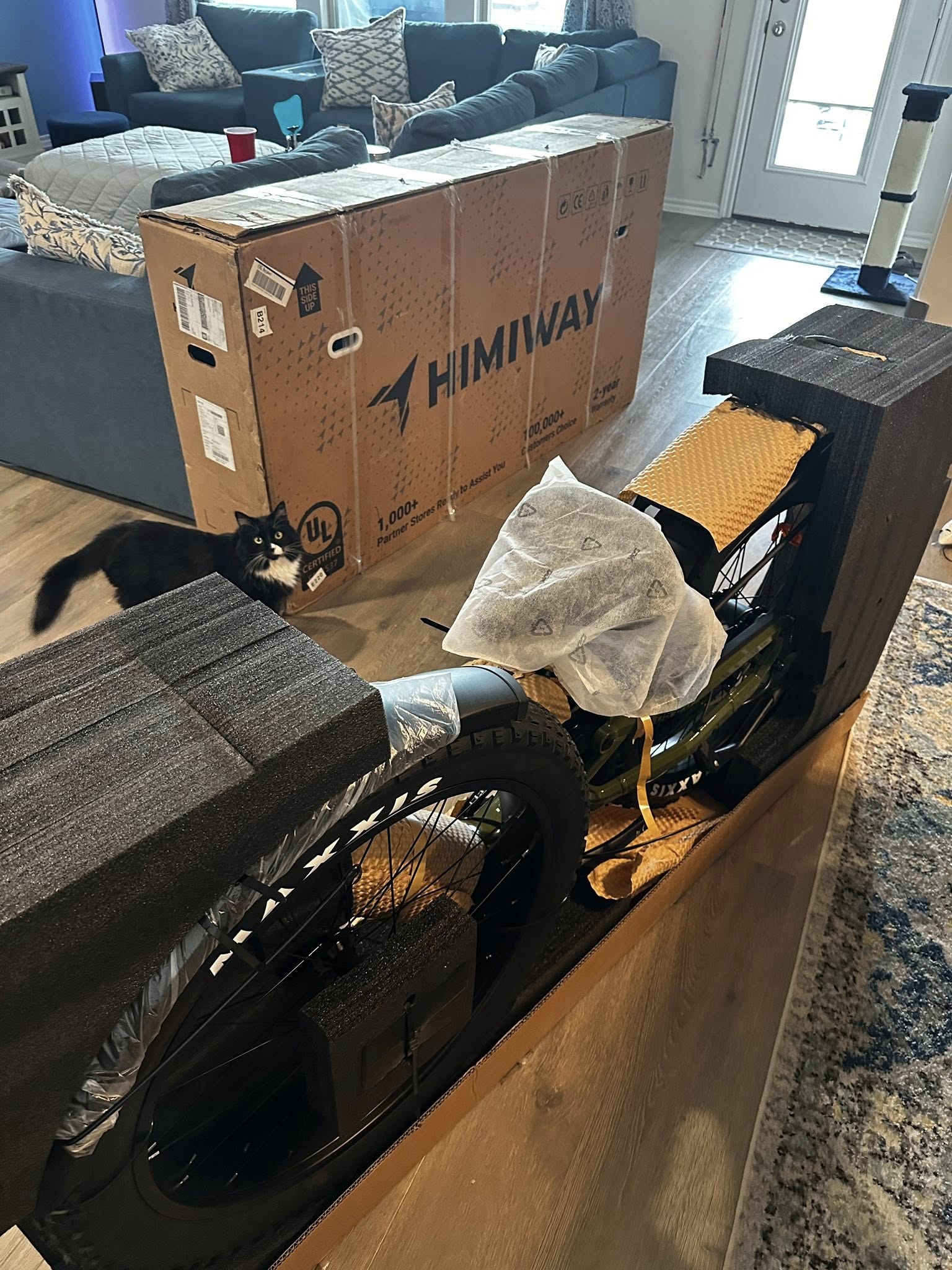 Assembled Last Night, Riding Today!