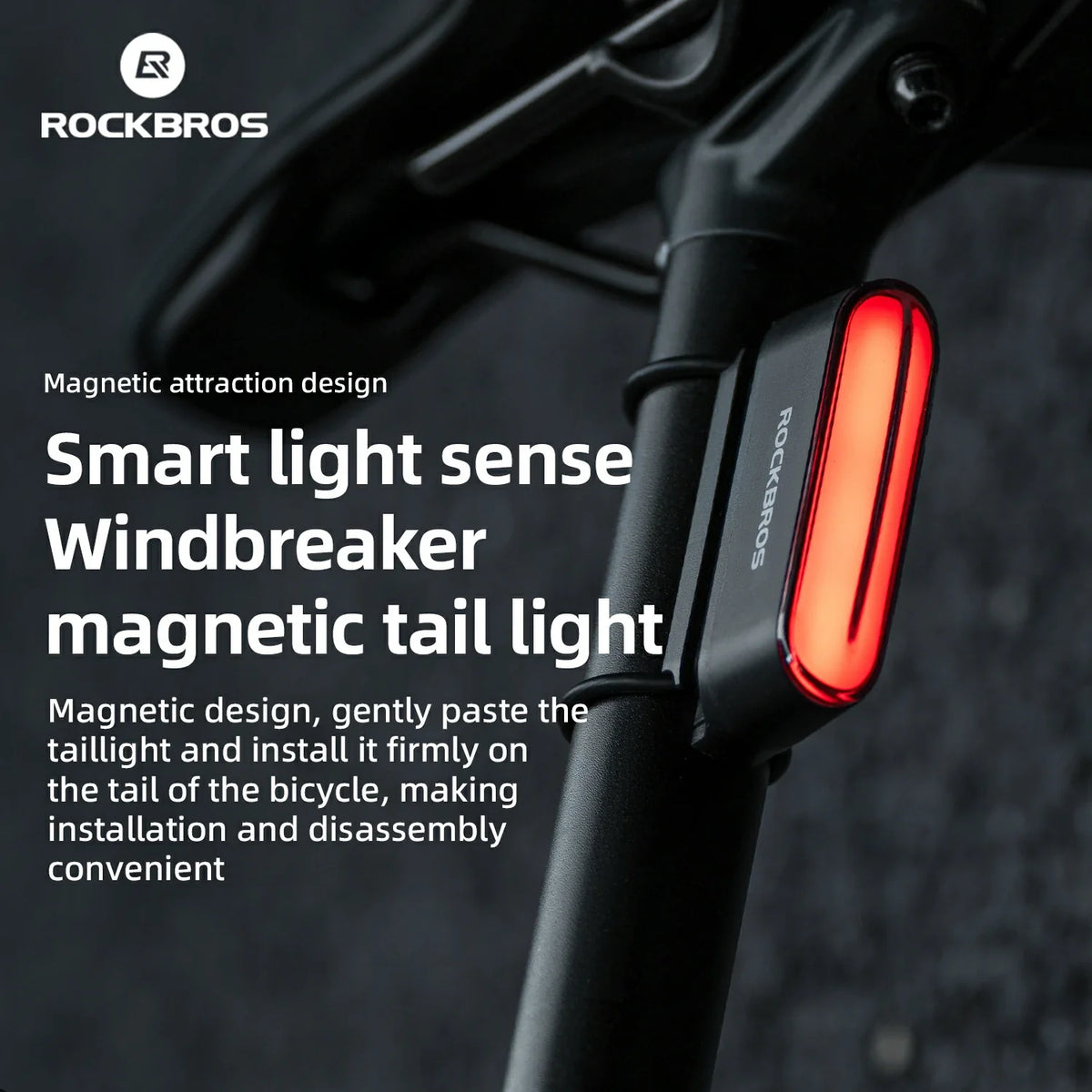 Magnetic Tail Light Brake Sense USB-C