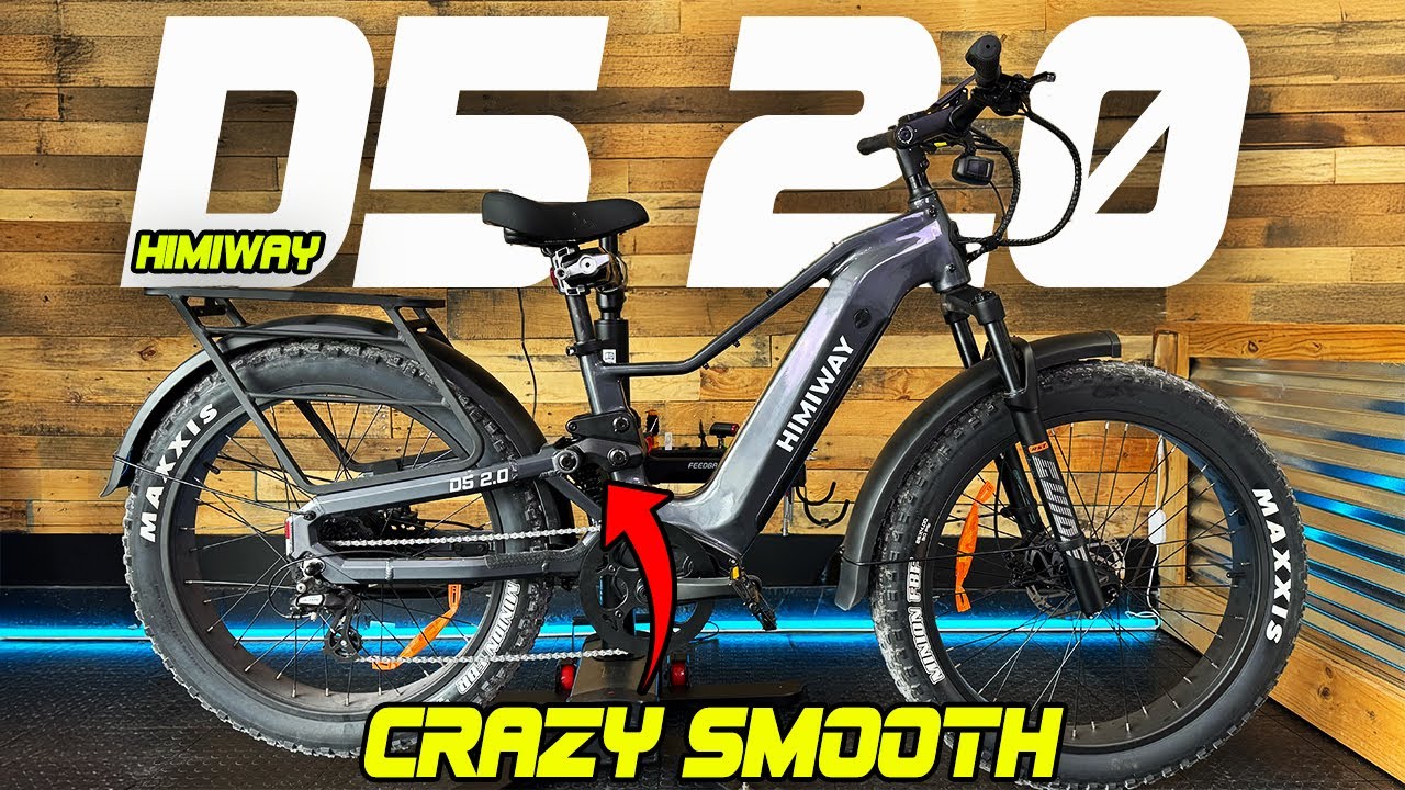 This Bike Is So Quiet You Would Think It Was Off - Himiway D5 2.0 Review
