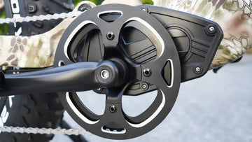 Juego de manivelas de aluminio duradero