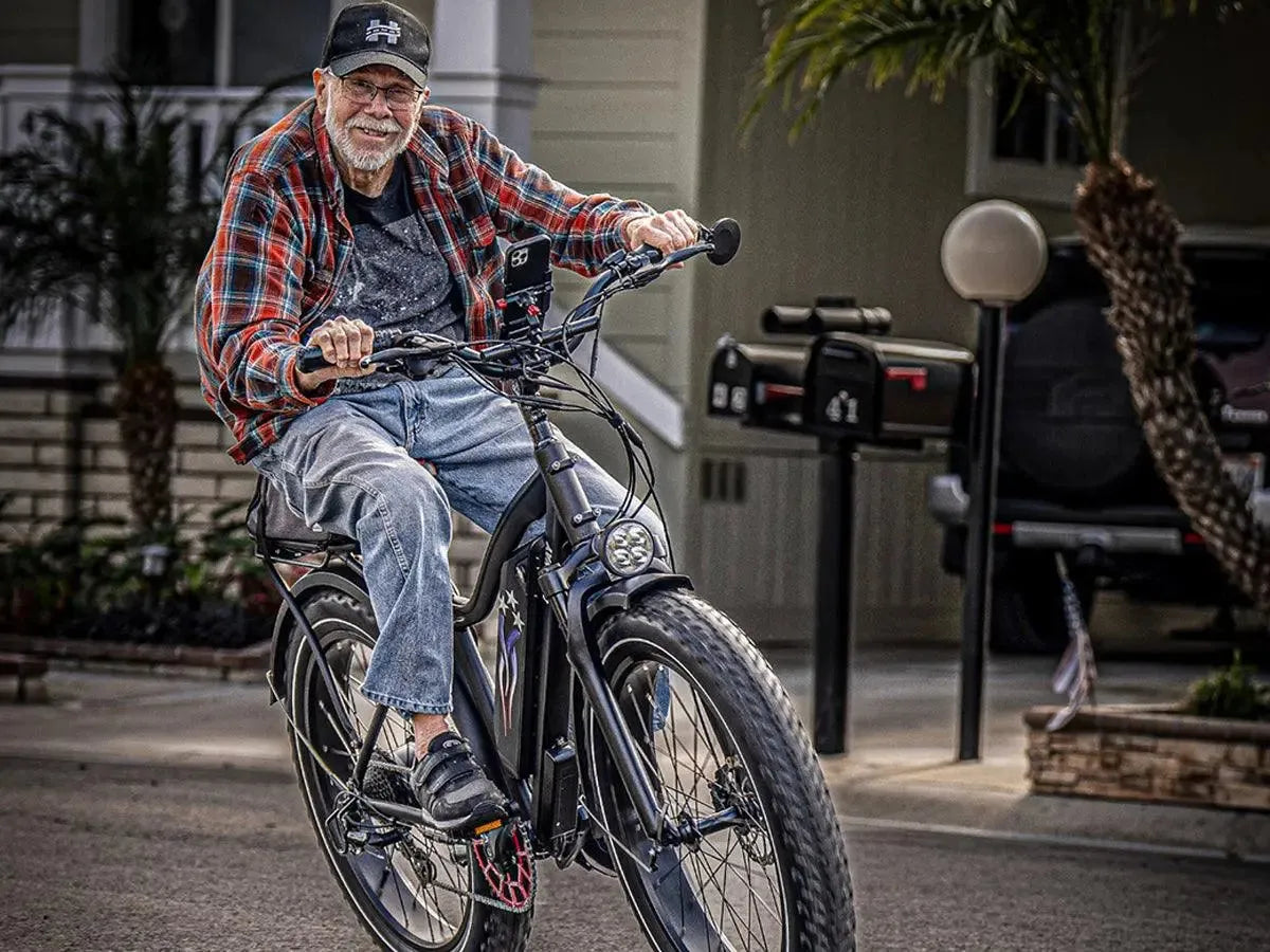 himiway electric bicycle D3(Cruiser) / Long Range Fat Tire Electric Bike