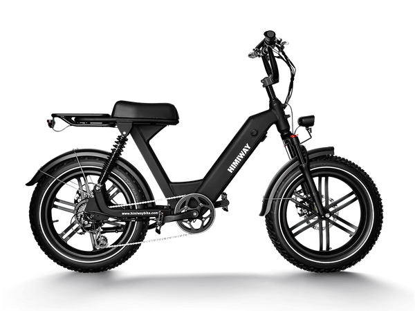 Moped Electric Bike Electric Moped with Pedals Himiway Escape