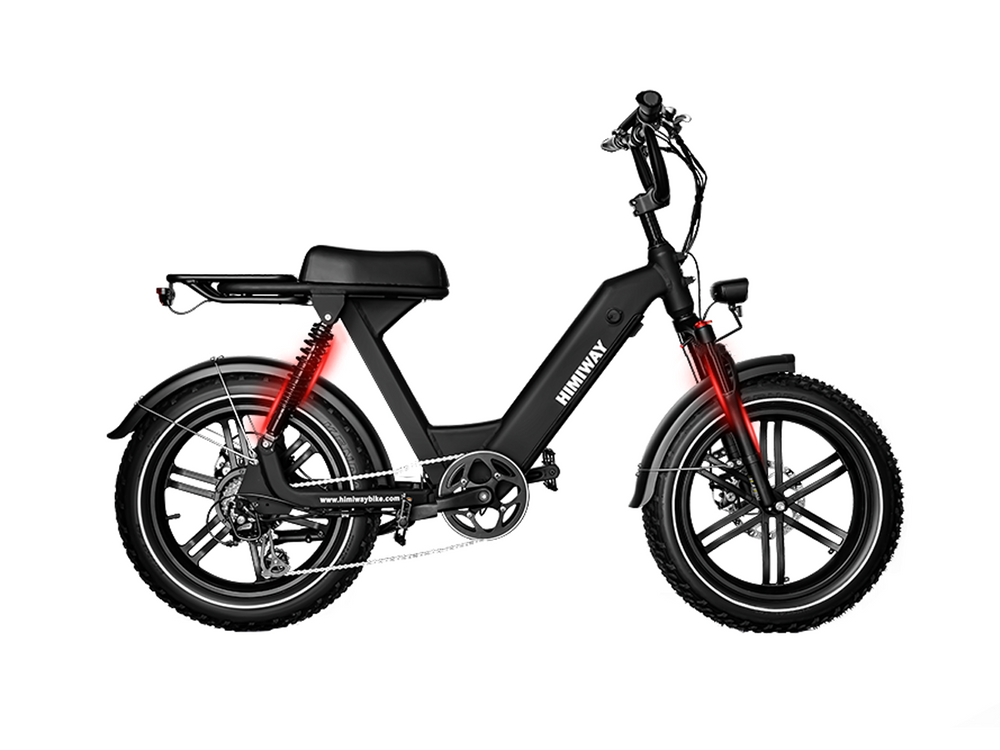 Moped E-bike Dual Suspension