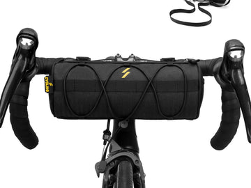 ROCKBROS Small Handlebar Bag Handy Front Bike Storage Pouch with Shoulder Strap Ideal