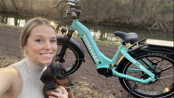 Riding My HIMIWAY D5 ZEBRA With My Wiener Dog, Gus! Jennifer Sugint- NNKH