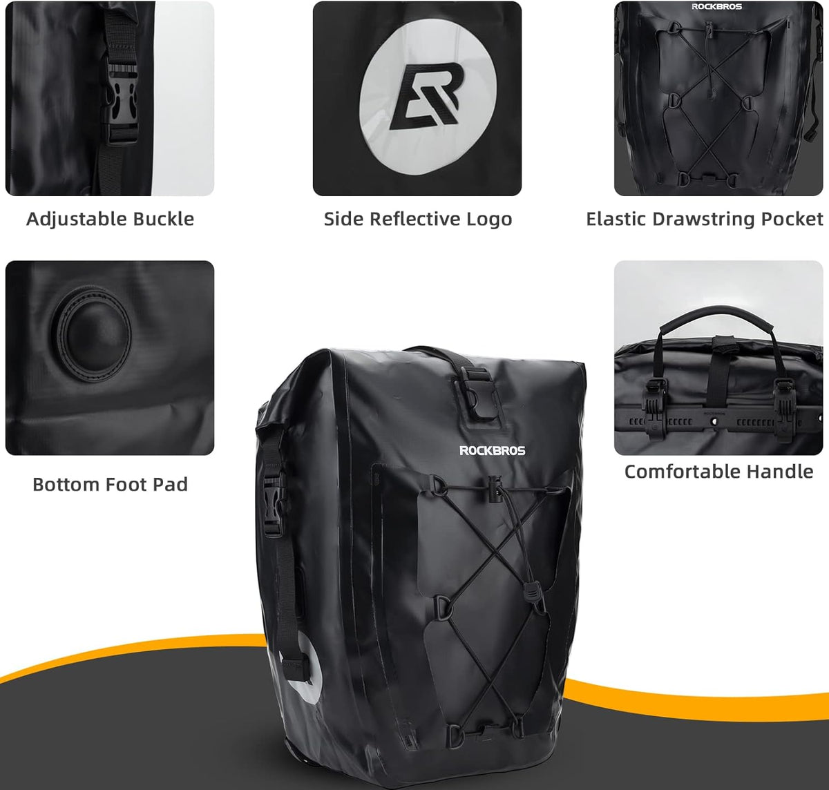 Bike Pannier Waterproof for Rear Rack