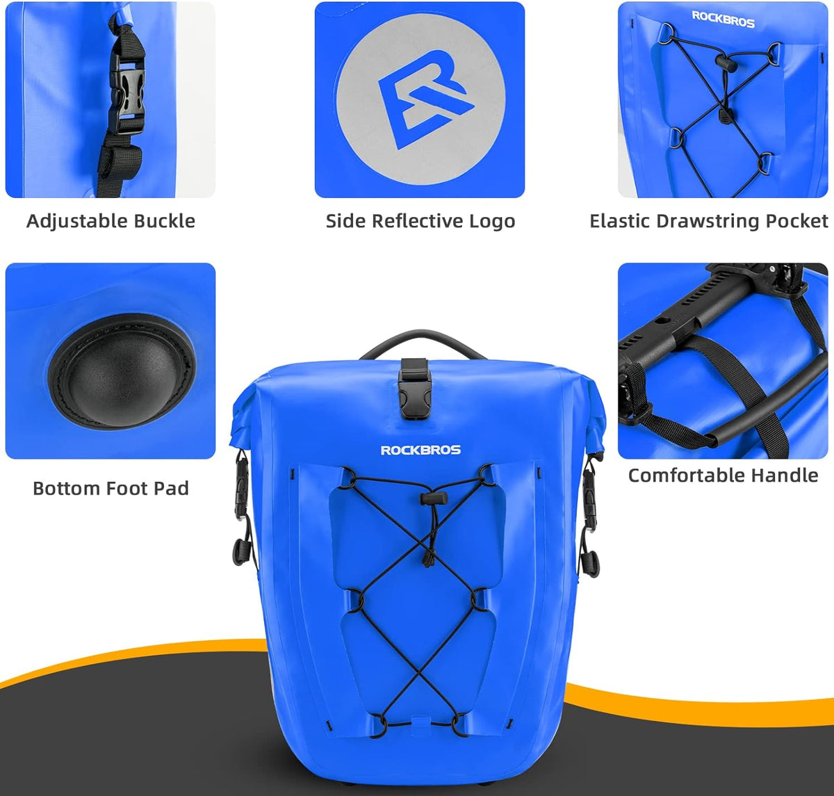 Bike Pannier Waterproof for Rear Rack