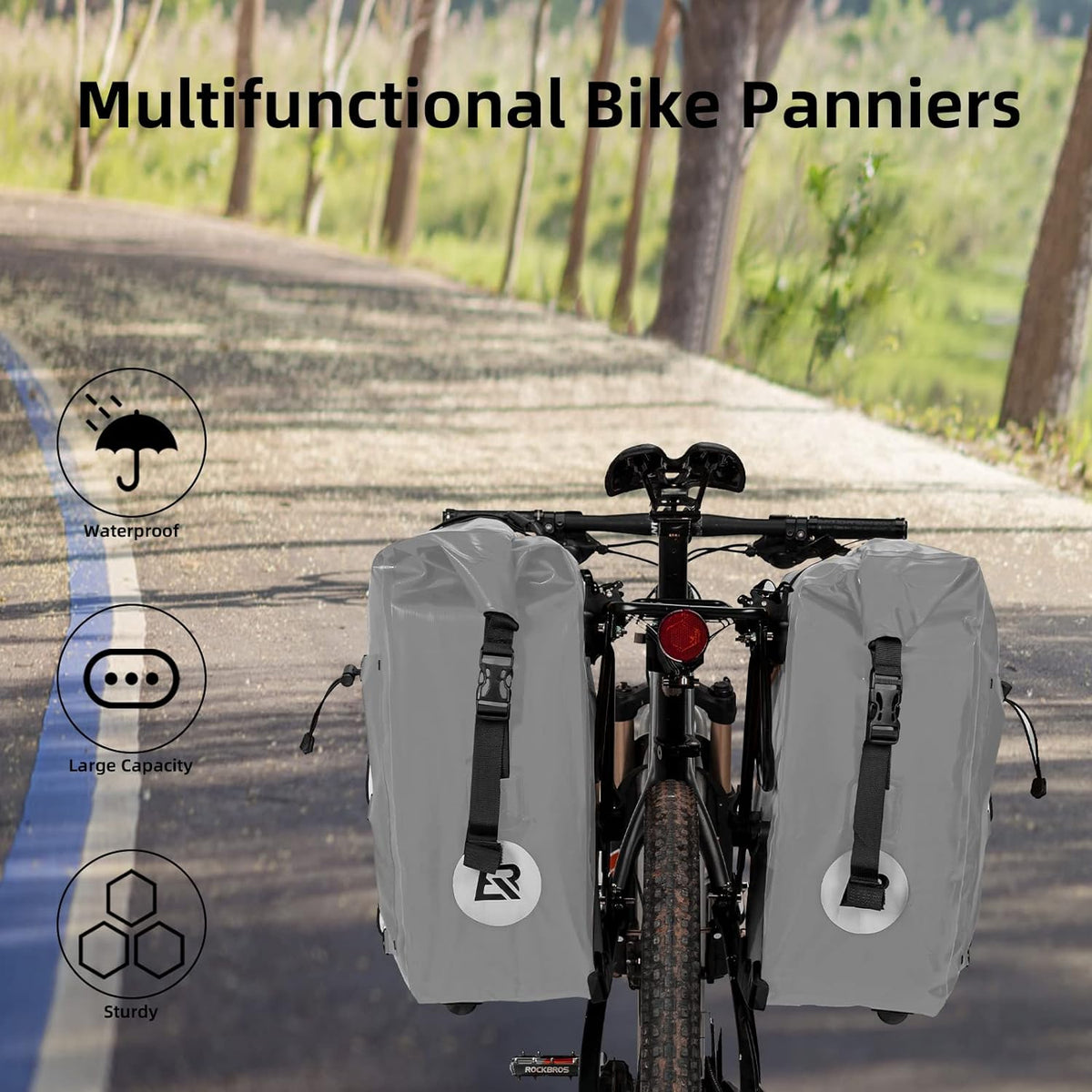 Bike Pannier Waterproof for Rear Rack